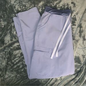 Figs Yola Pants | VAPOR BLUE SPACE GREY